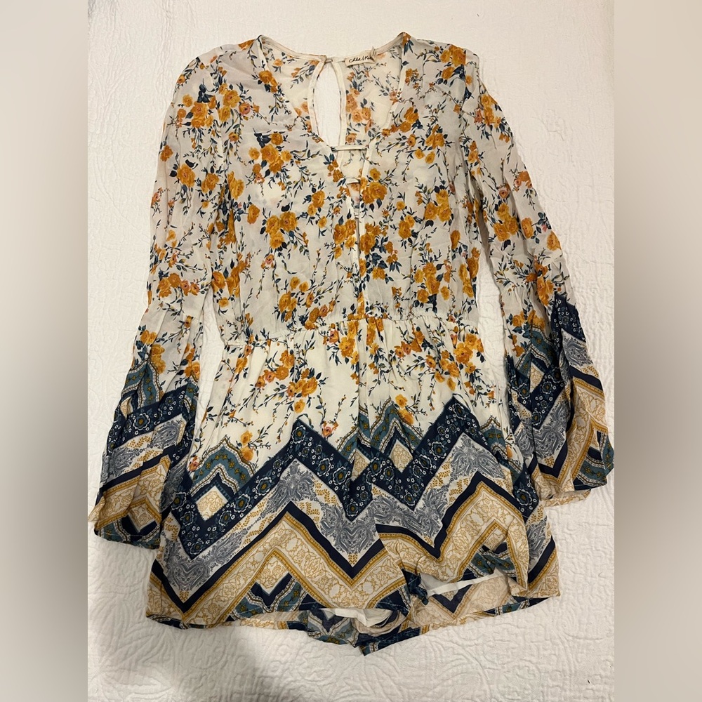 Floral Romper